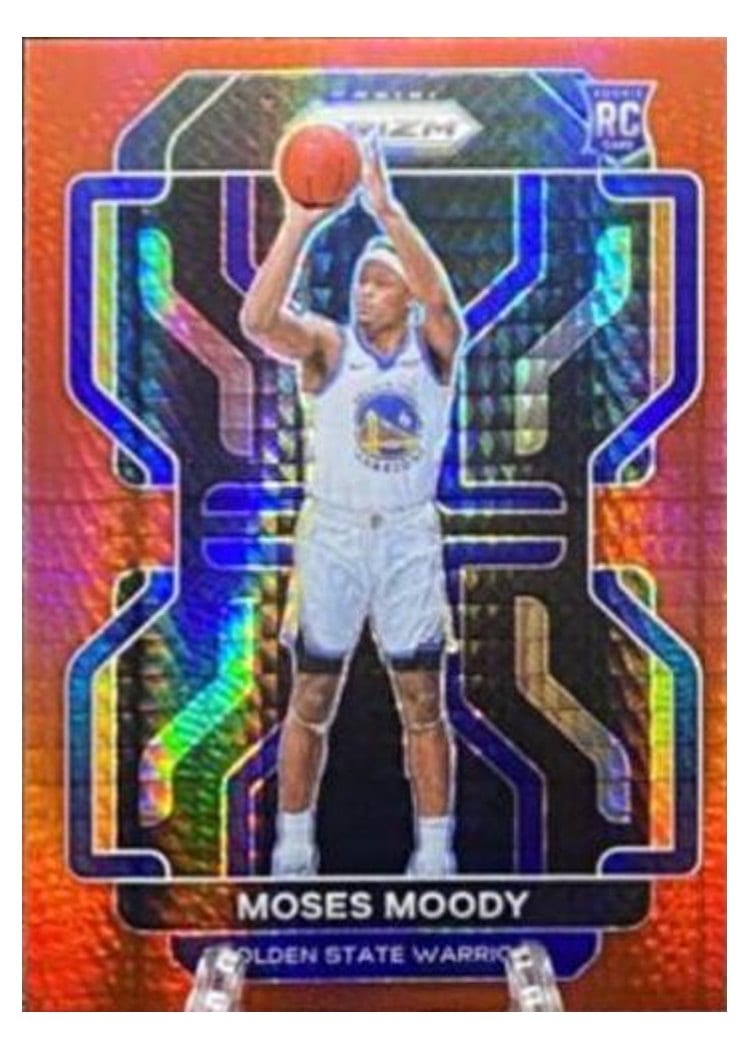 2021-22 Panini Prizm Base Set Moses Moody #308 card