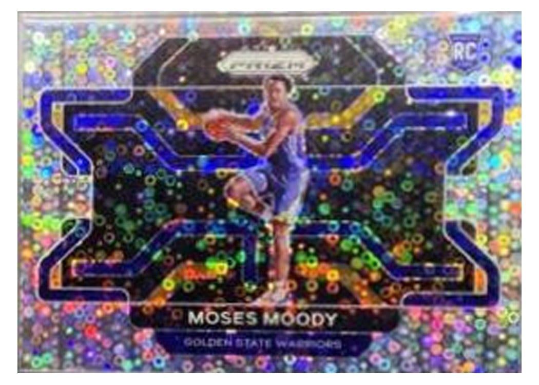 2021-22 Panini Prizm Base Set Moses Moody #308 card