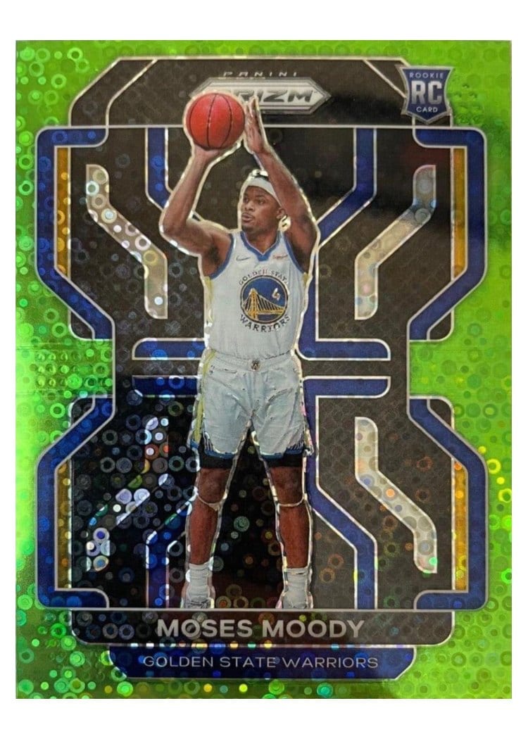 2021-22 Panini Prizm Base Set Moses Moody #308 card