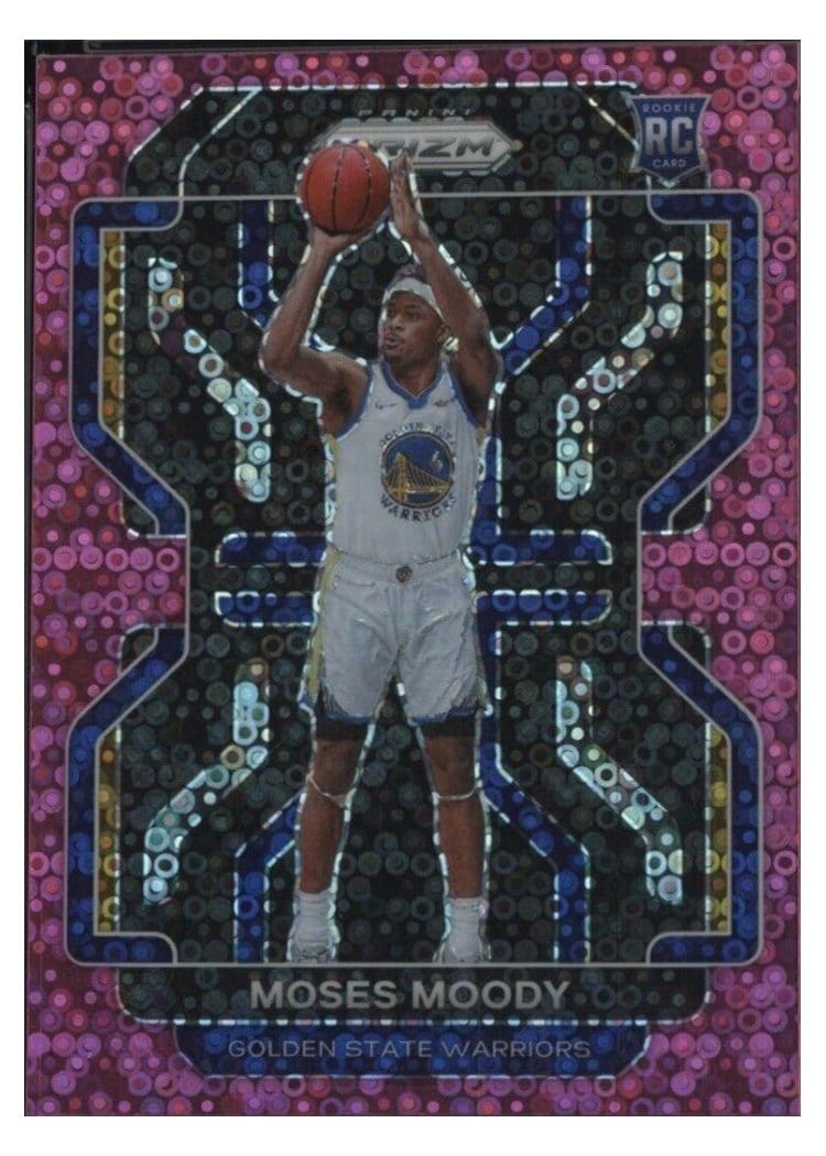 2021-22 Panini Prizm Base Set Moses Moody #308 card