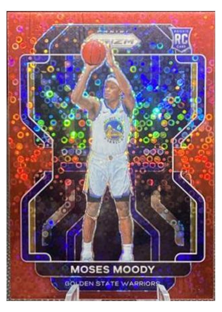 2021-22 Panini Prizm Base Set Moses Moody #308 card