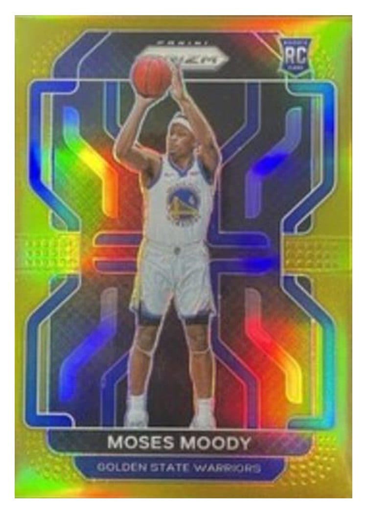2021-22 Panini Prizm Base Set Moses Moody #308 card