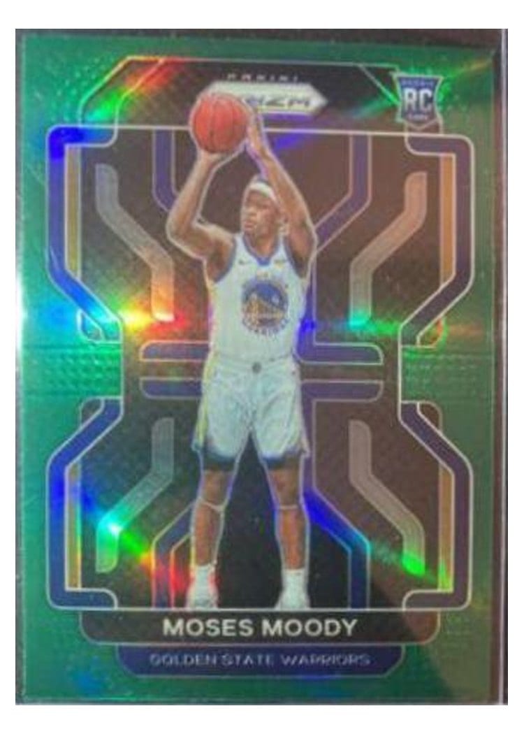 2021-22 Panini Prizm Base Set Moses Moody #308 card