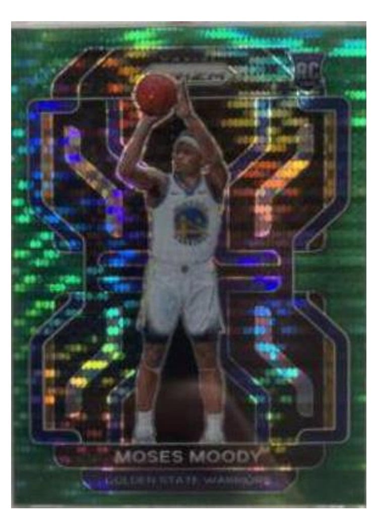 2021-22 Panini Prizm Base Set Moses Moody #308 card