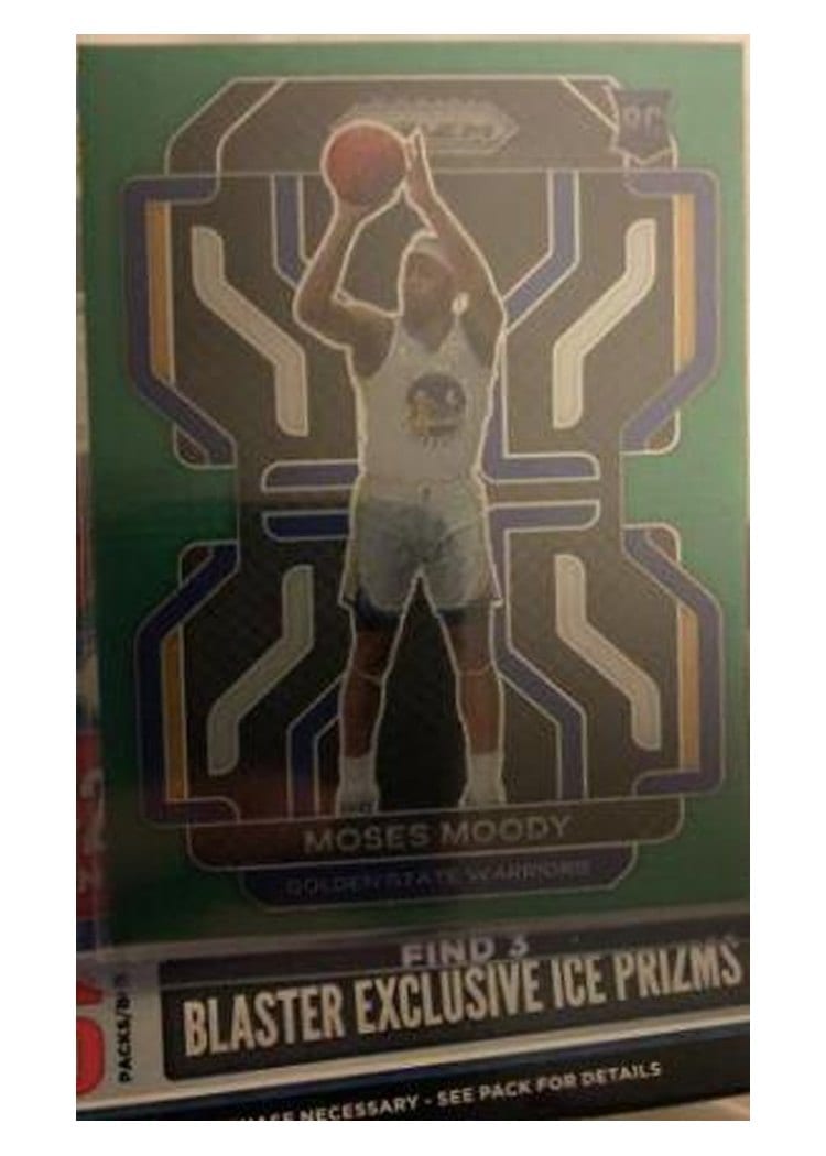 2021-22 Panini Prizm Base Set Moses Moody #308 card