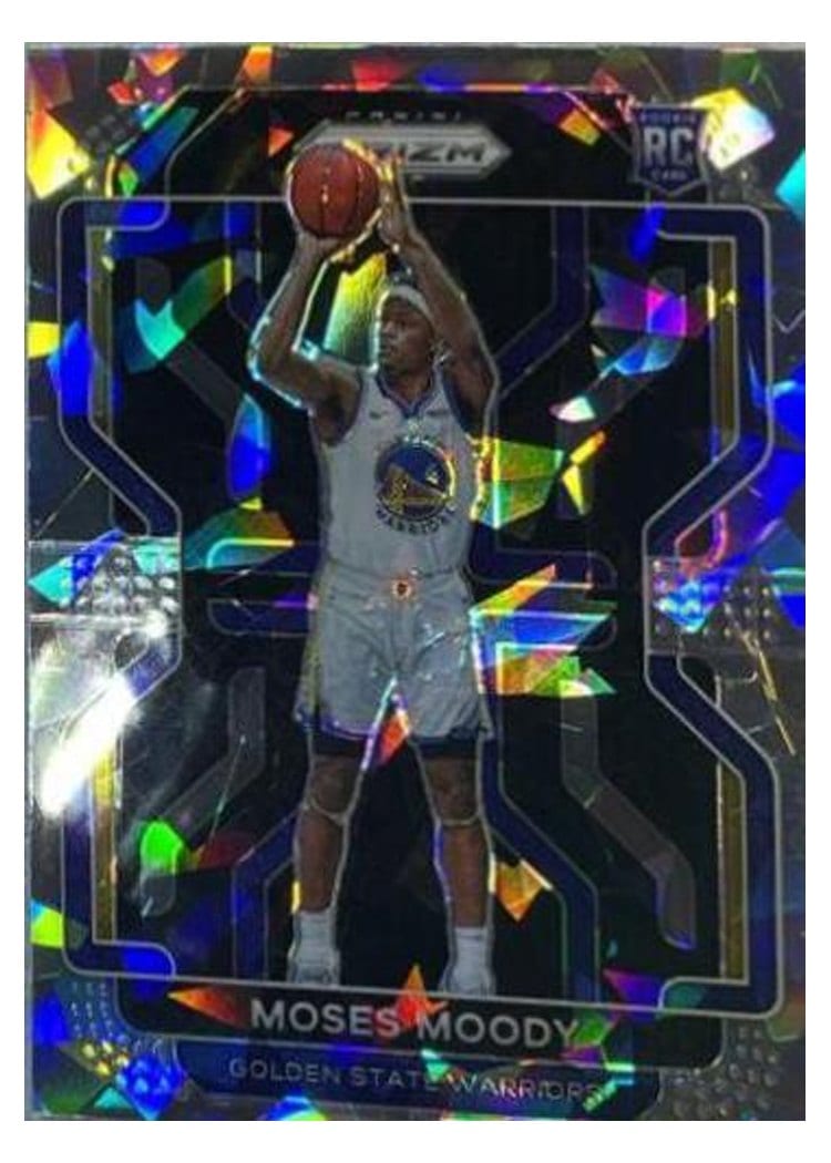 2021-22 Panini Prizm Base Set Moses Moody #308 card