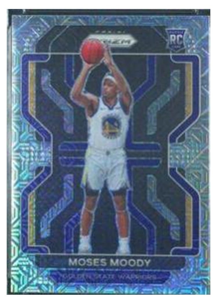 2021-22 Panini Prizm Base Set Moses Moody #308 card