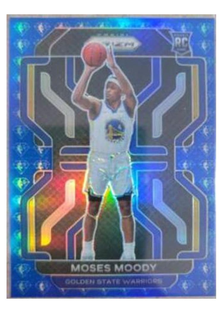 2021-22 Panini Prizm Base Set Moses Moody #308 card