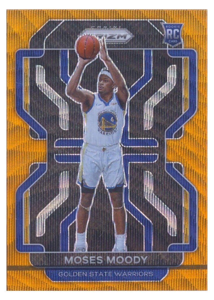 2021-22 Panini Prizm Base Set Moses Moody #308 card