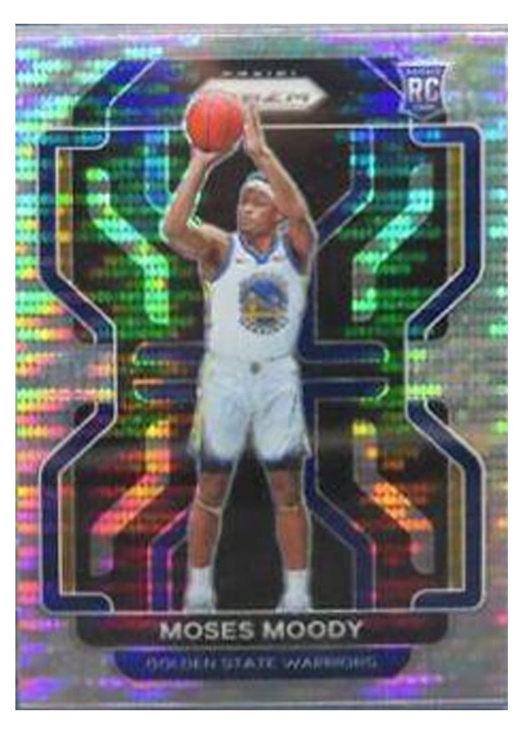 2021-22 Panini Prizm Base Set Moses Moody #308 card