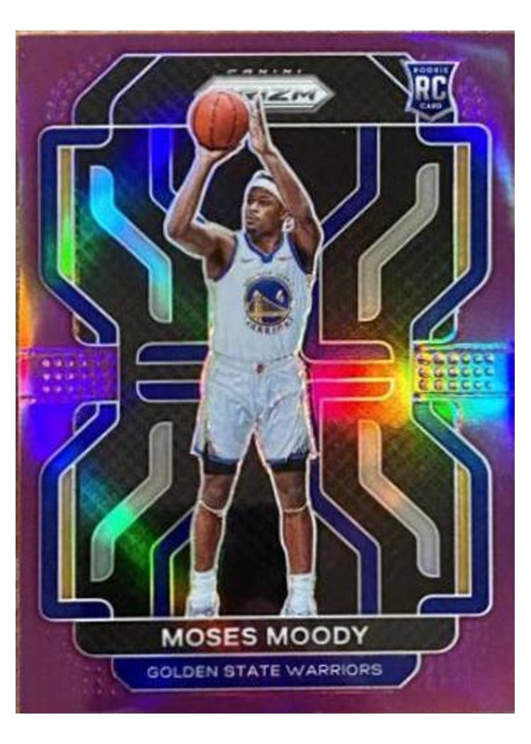 2021-22 Panini Prizm Base Set Moses Moody #308 card