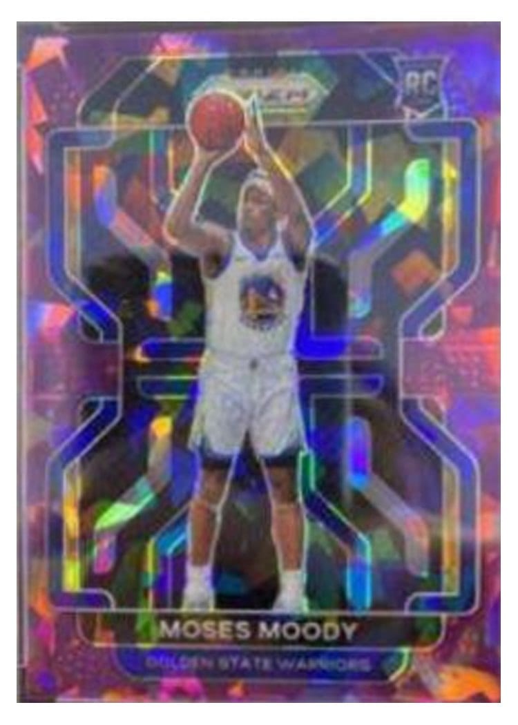2021-22 Panini Prizm Base Set Moses Moody #308 card
