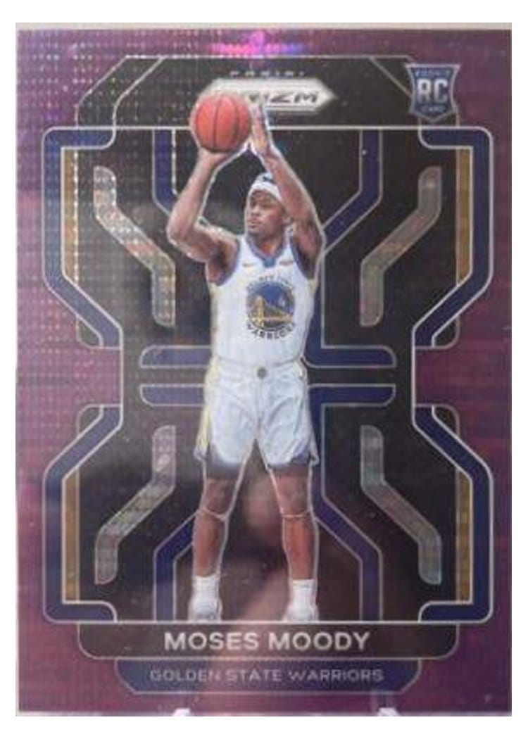 2021-22 Panini Prizm Base Set Moses Moody #308 card
