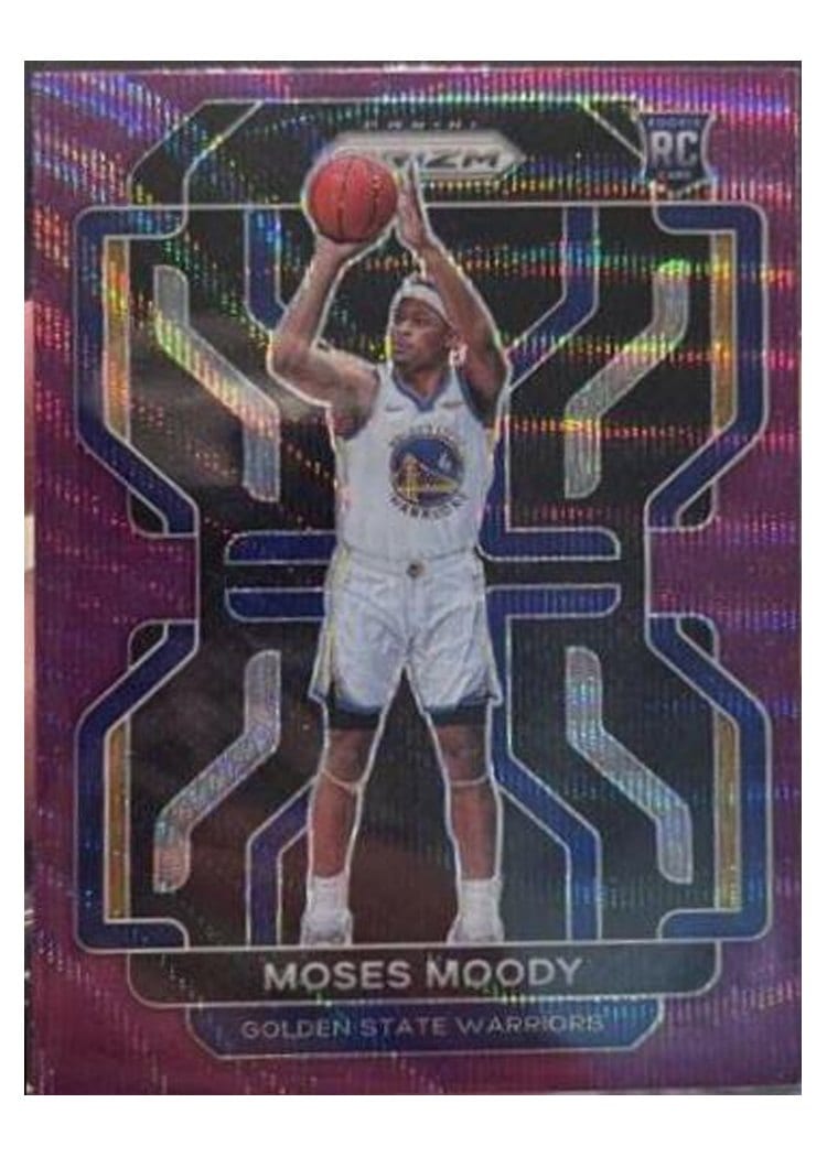 2021-22 Panini Prizm Base Set Moses Moody #308 card