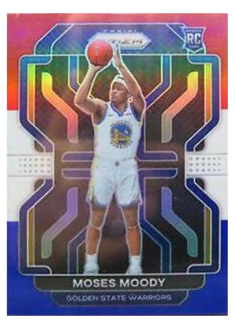 2021-22 Panini Prizm Base Set Moses Moody #308 card