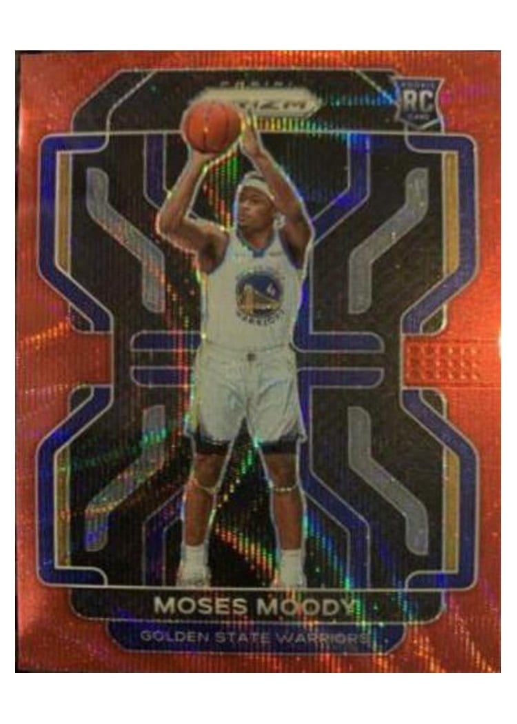 2021-22 Panini Prizm Base Set Moses Moody #308 card