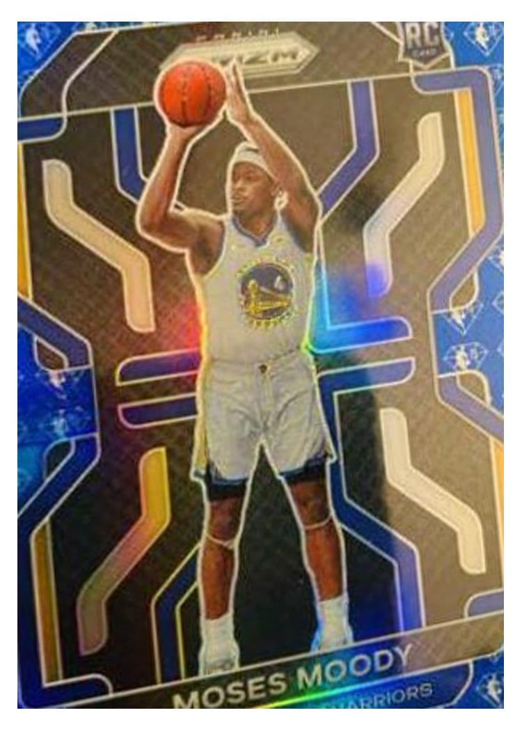 2021-22 Panini Prizm Base Set Moses Moody #308 card