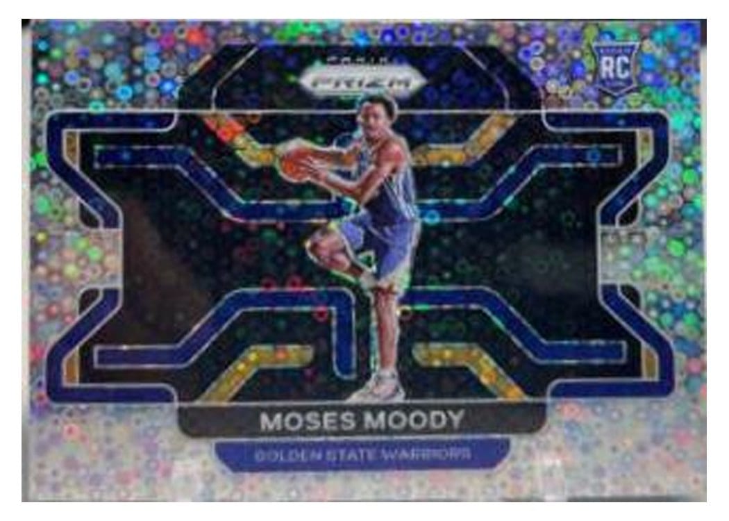 2021-22 Panini Prizm Base Set Moses Moody #308 card