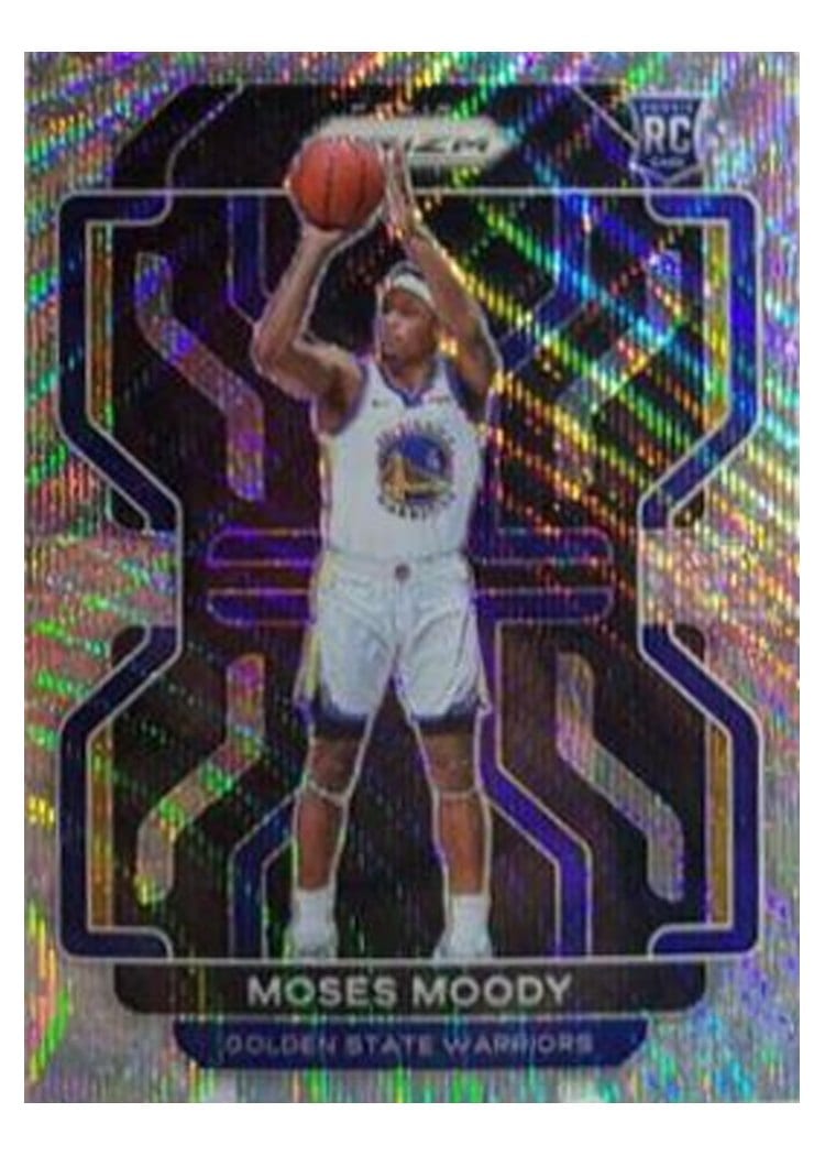2021-22 Panini Prizm Base Set Moses Moody #308 card