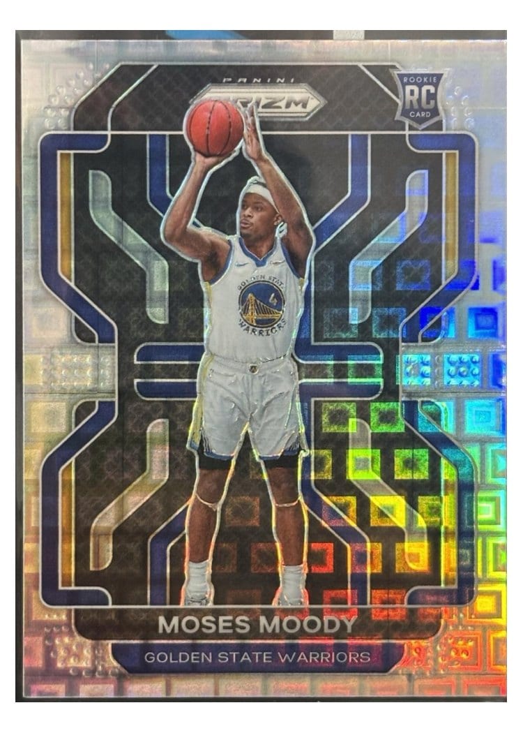 2021-22 Panini Prizm Base Set Moses Moody #308 card