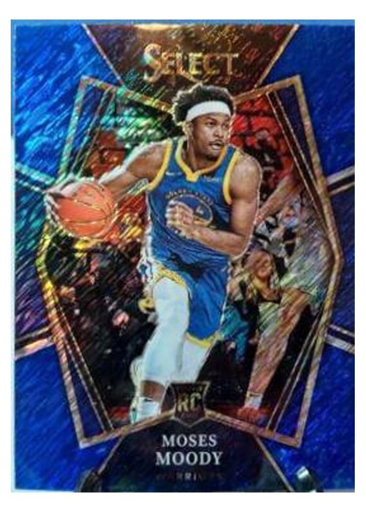 2021-22 Panini Select Base Set Moses Moody #187 card