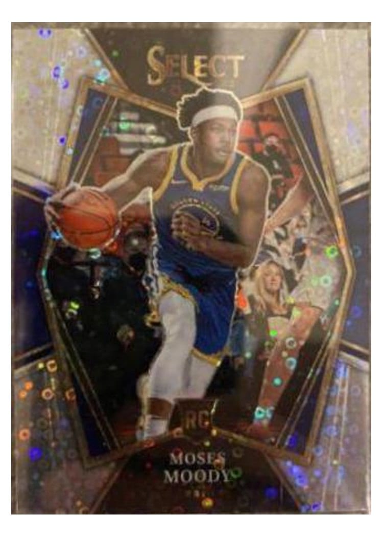 2021-22 Panini Select Base Set Moses Moody #187 card