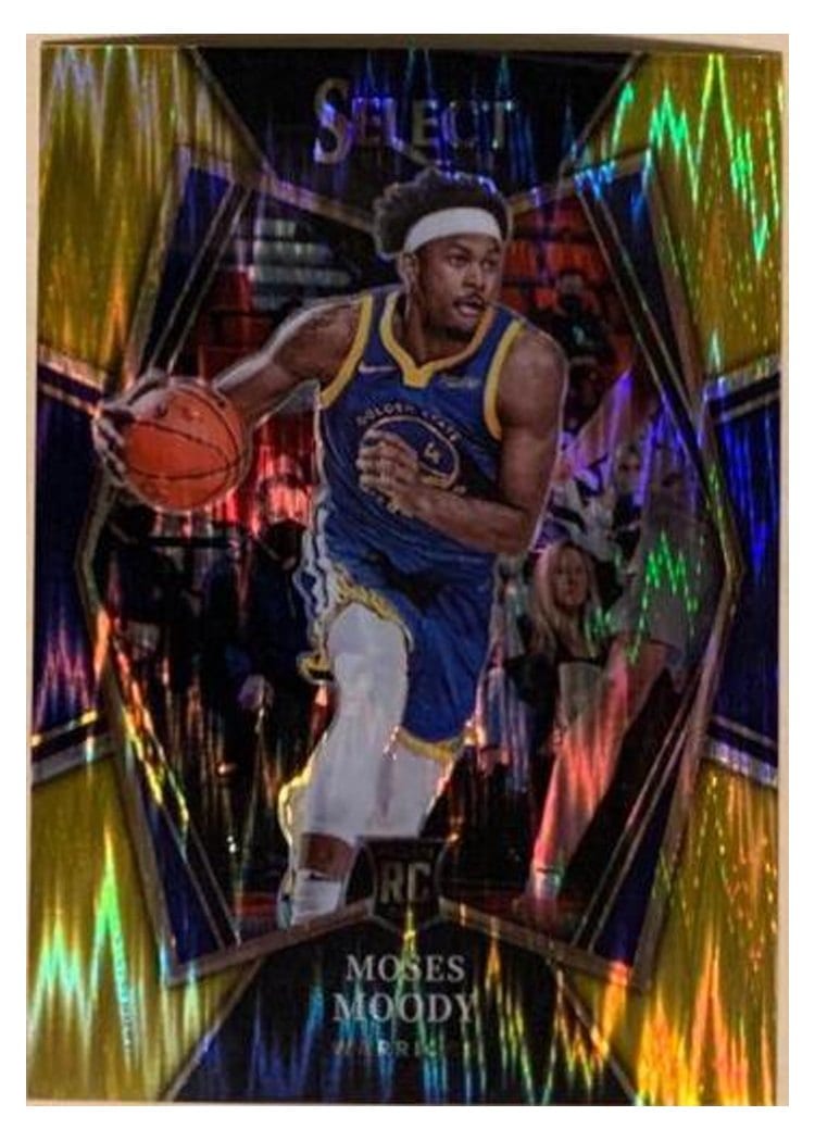 2021-22 Panini Select Base Set Moses Moody #187 card
