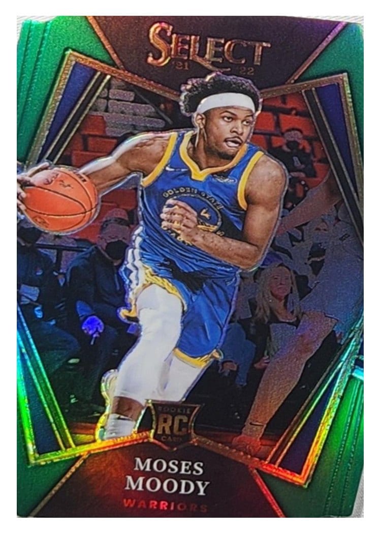 2021-22 Panini Select Base Set Moses Moody #187 card