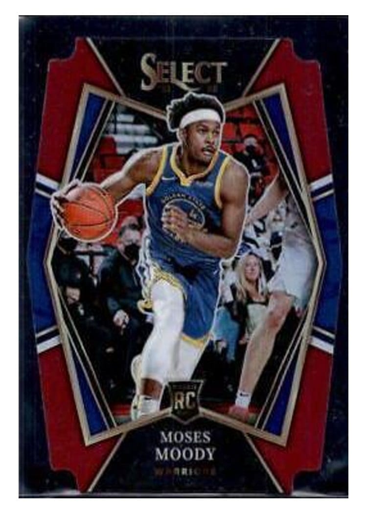 2021-22 Panini Select Base Set Moses Moody #187 card