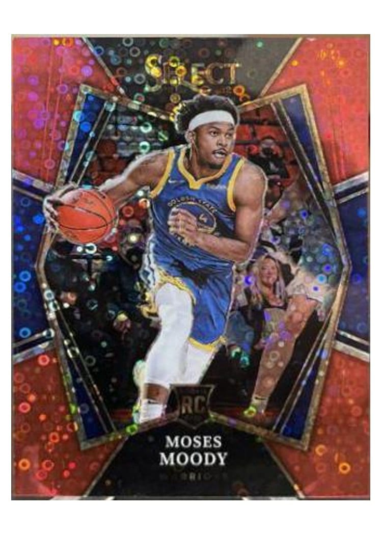 2021-22 Panini Select Base Set Moses Moody #187 card