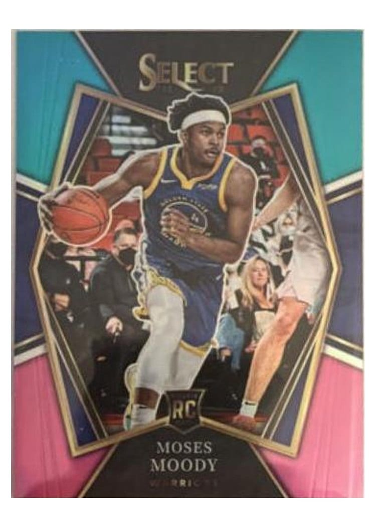 2021-22 Panini Select Base Set Moses Moody #187 card