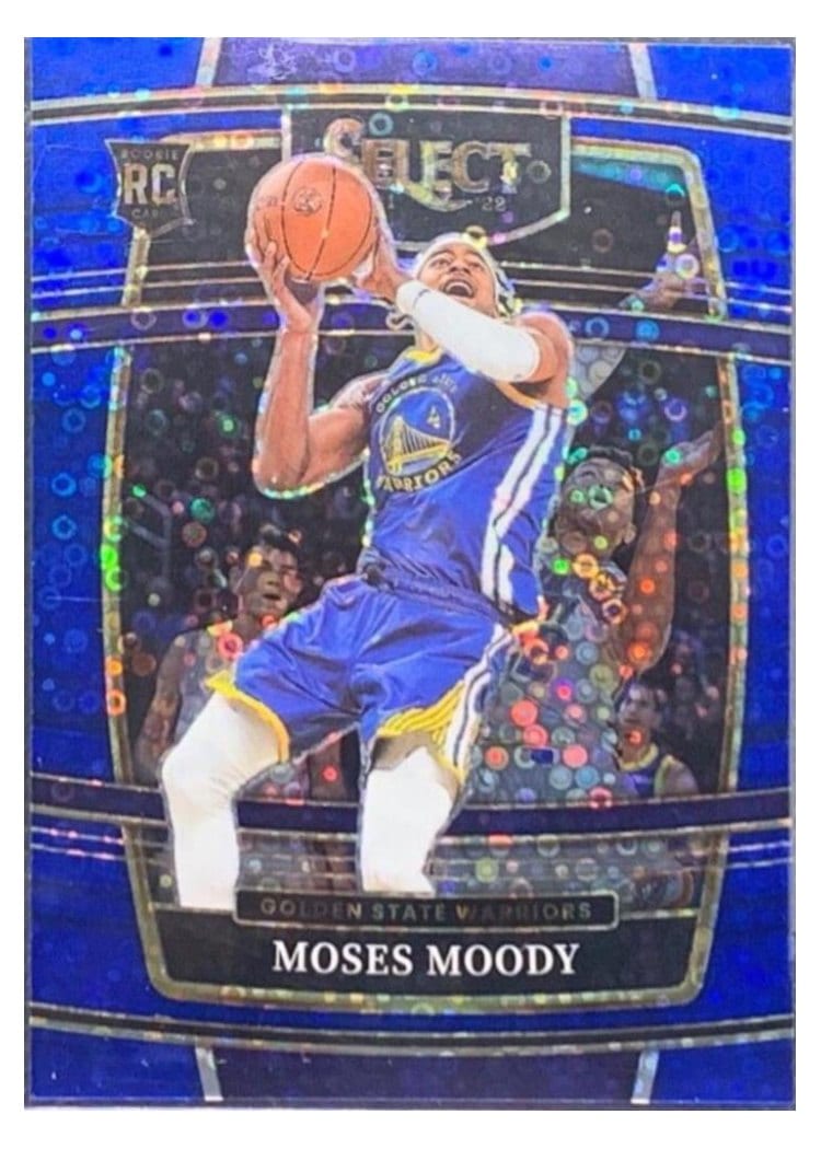 2021-22 Panini Select Base Set Moses Moody #62 card