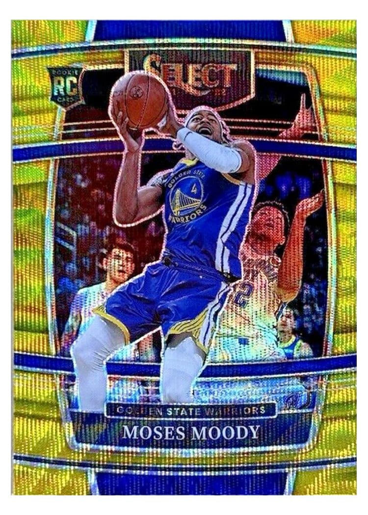 2021-22 Panini Select Base Set Moses Moody #62 card