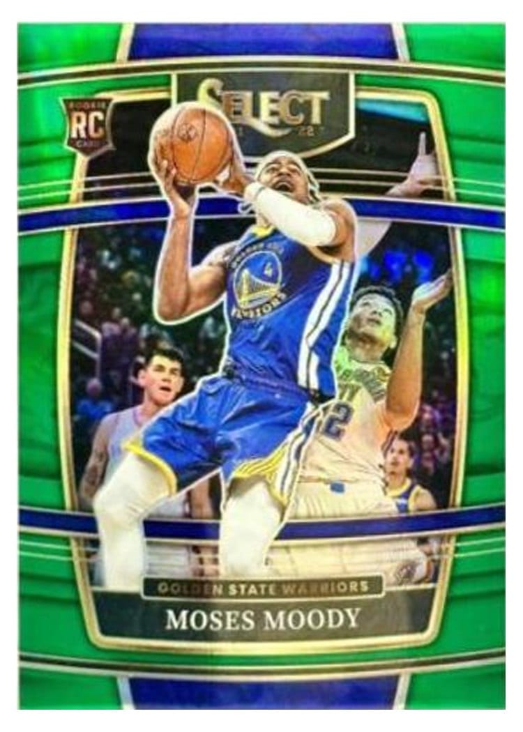 2021-22 Panini Select Base Set Moses Moody #62 card
