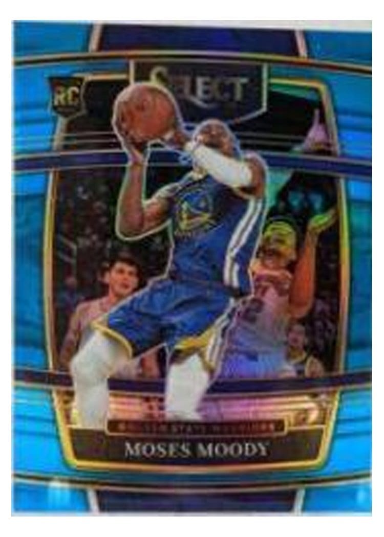 2021-22 Panini Select Base Set Moses Moody #62 card