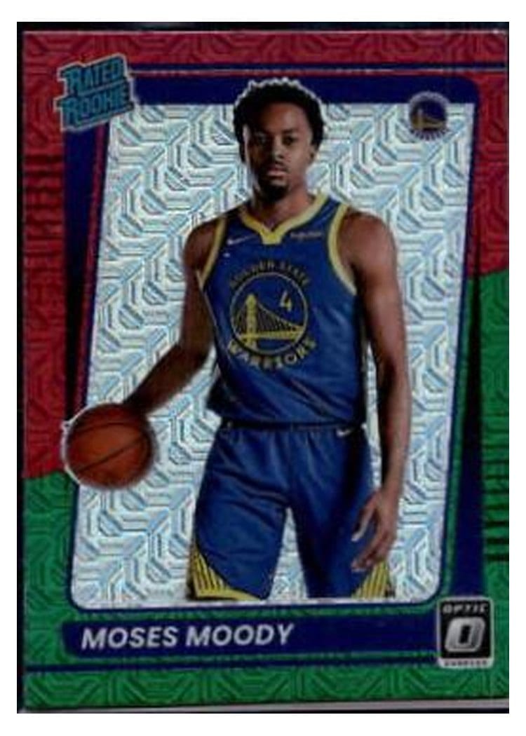 2022-23 Donruss Optic Base Set Moses Moody #88 card