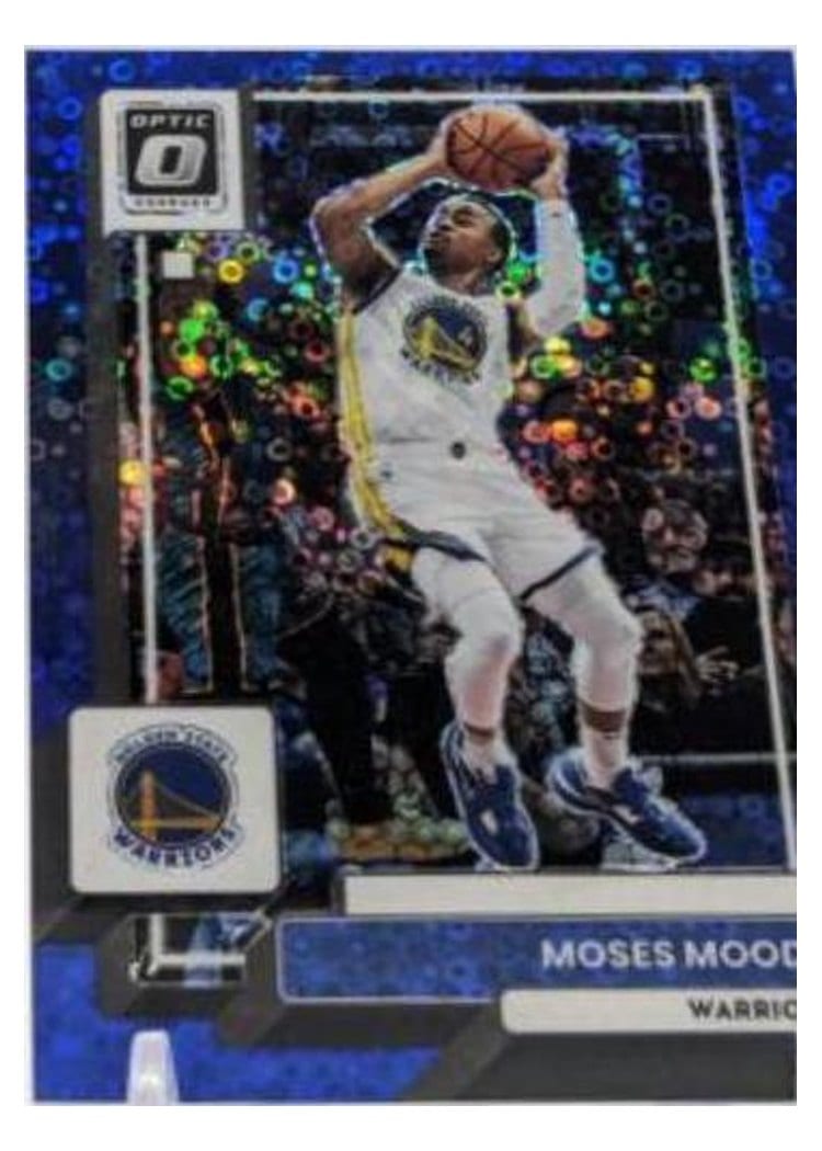 2022-23 Donruss Optic Base Set Moses Moody Fast Break Blue #88 card