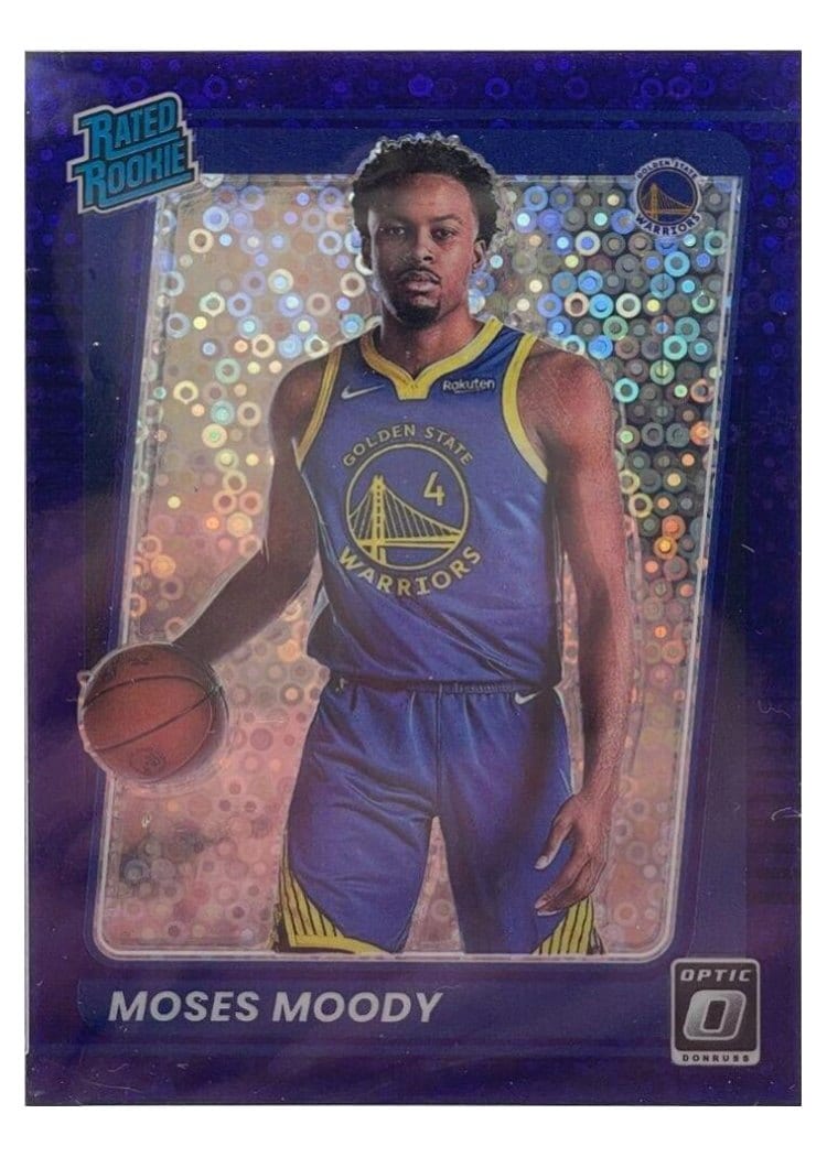 2022-23 Donruss Optic Base Set Moses Moody #88 card
