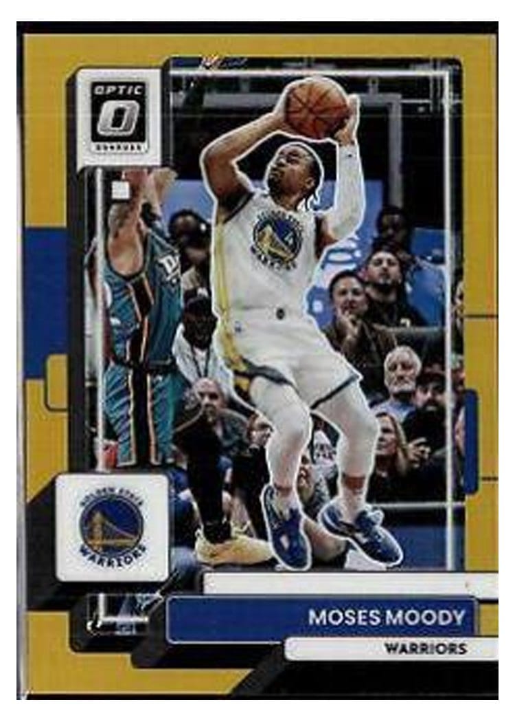 2022-23 Donruss Optic Base Set Moses Moody #88 card