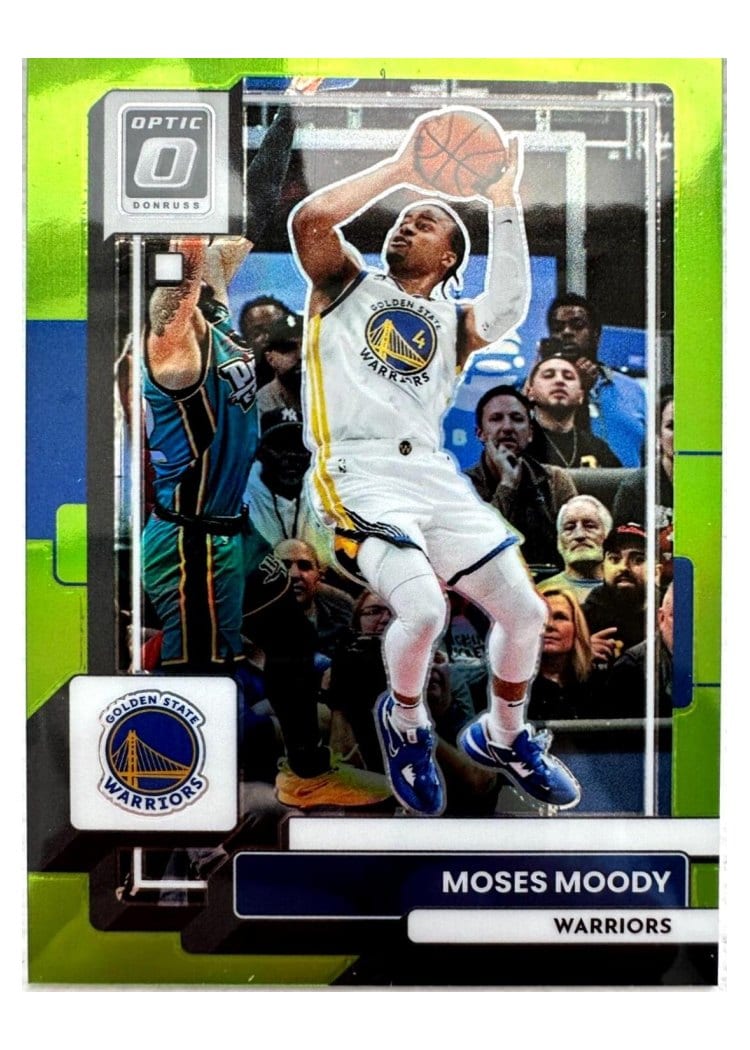 2022-23 Donruss Optic Base Set Moses Moody #88 card
