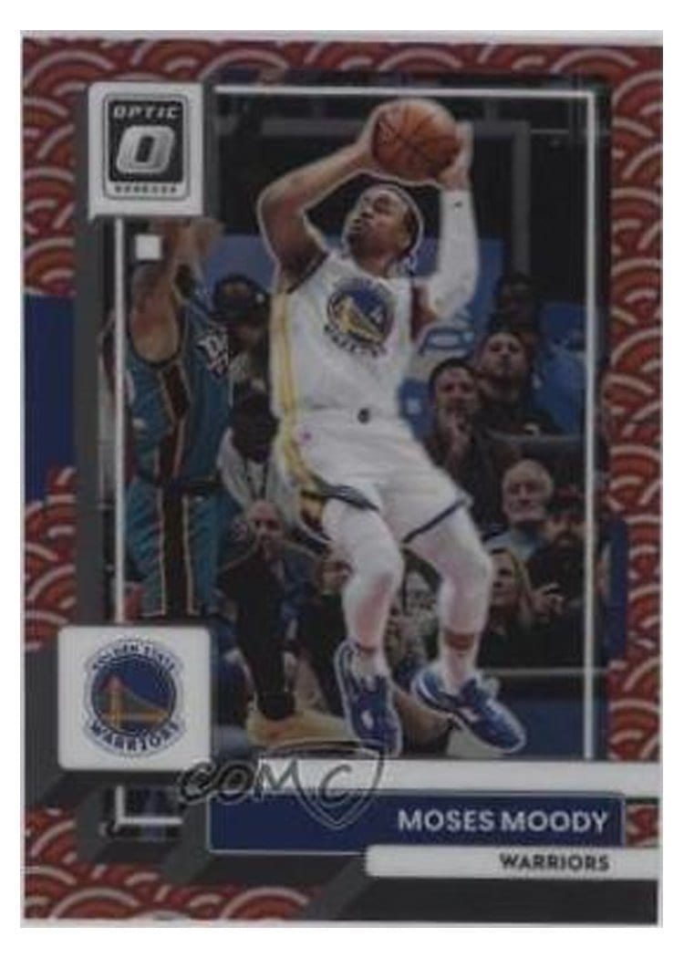 2022-23 Donruss Optic Base Set Moses Moody #88 card