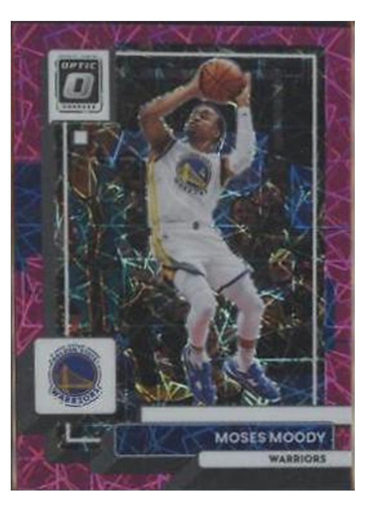 2022-23 Donruss Optic Base Set Moses Moody #88 card