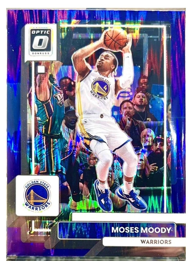 2022-23 Donruss Optic Base Set Moses Moody #88 card