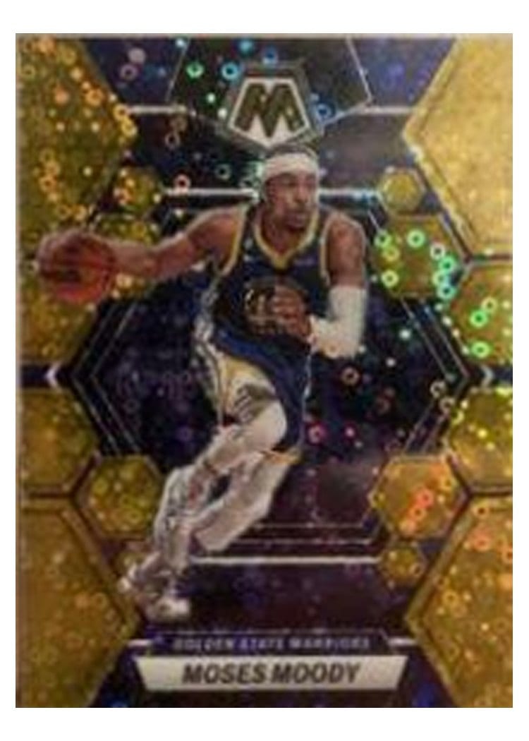 2022-23 Panini Mosaic Base Set Moses Moody #161 card