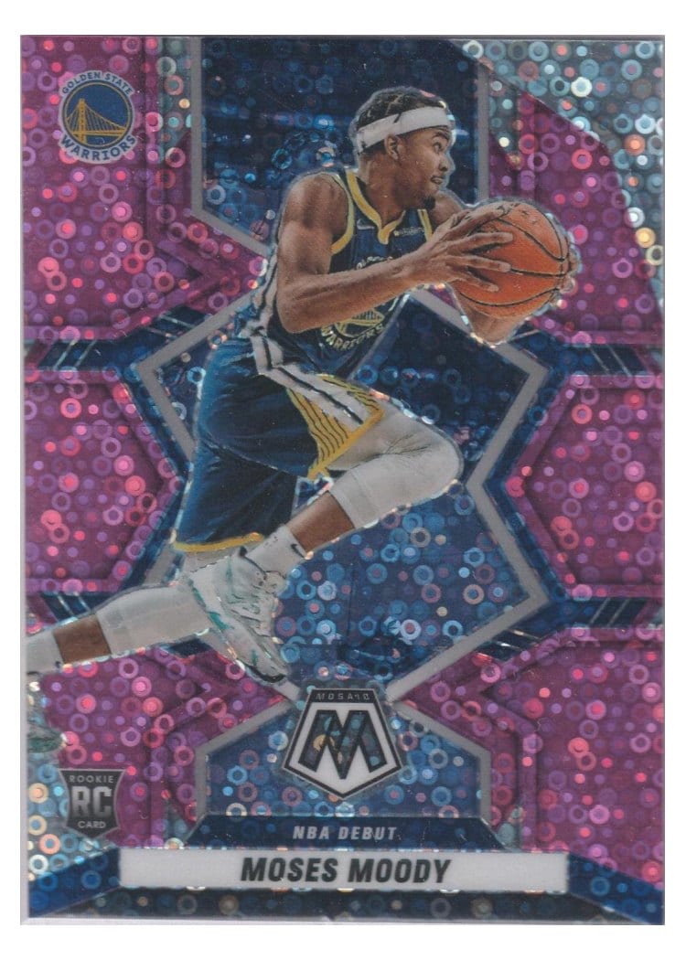 2022-23 Panini Mosaic Base Set Moses Moody #161 card