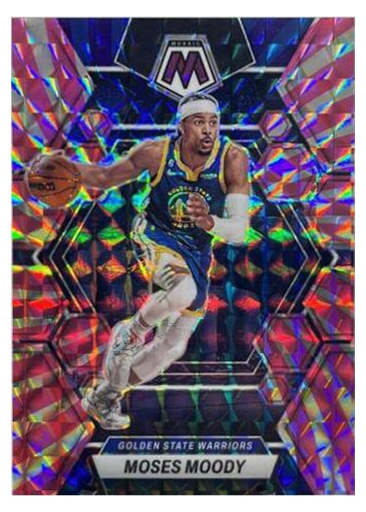 2022-23 Panini Mosaic Base Set Moses Moody #161 card