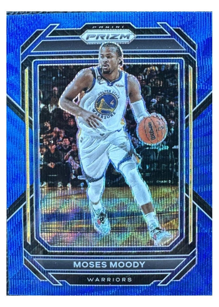 2022-23 Panini Prizm Base Set Moses Moody #103 card