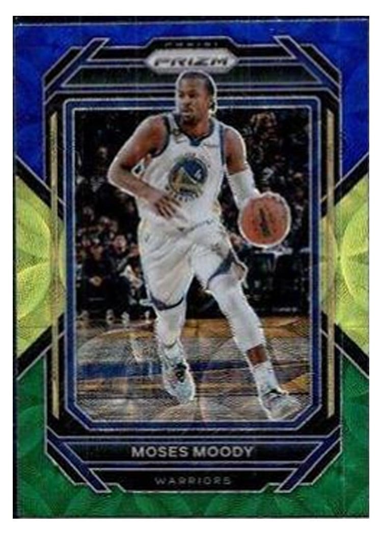 2022-23 Panini Prizm Base Set Moses Moody #103 card