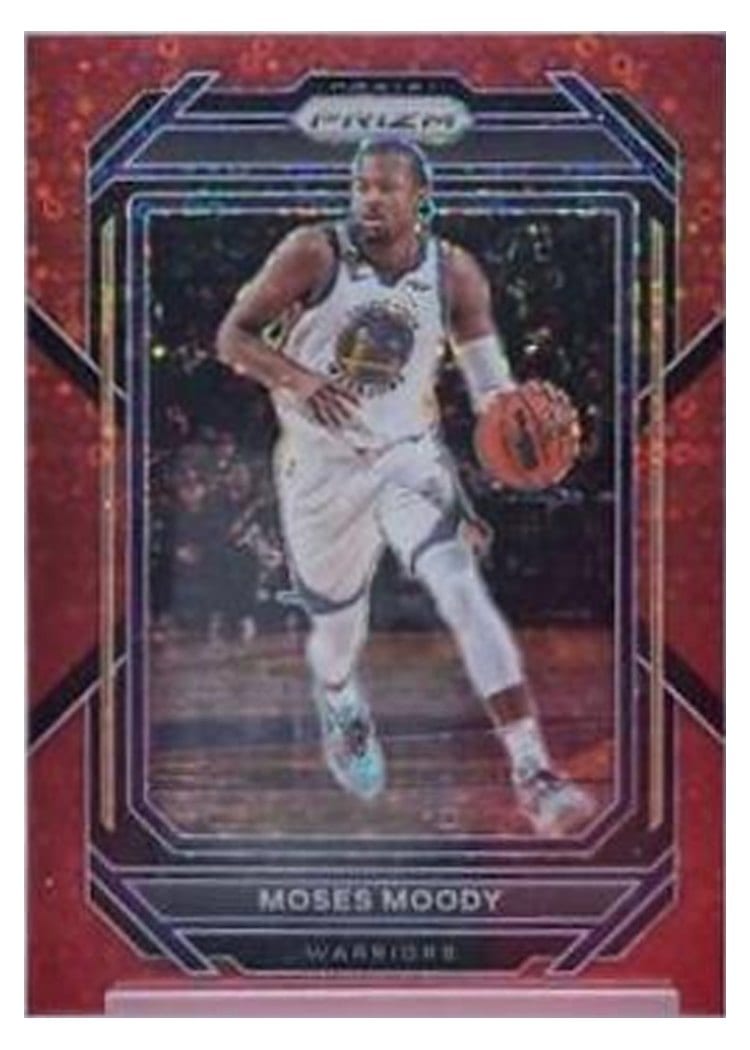 2022-23 Panini Prizm Base Set Moses Moody #103 card