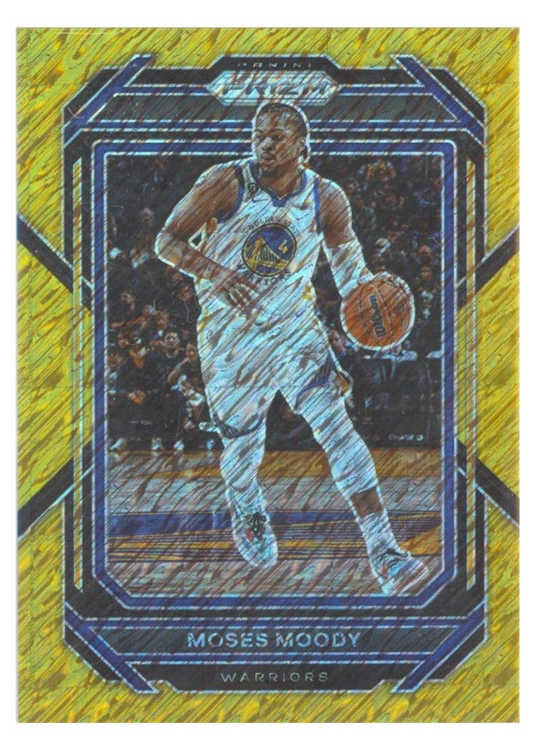 2022-23 Panini Prizm Base Set Moses Moody #103 card